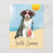 サマーコリー縁どはがき ポストカード (正面)