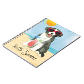 サマーコリー縁どノート ノートブック (左側)