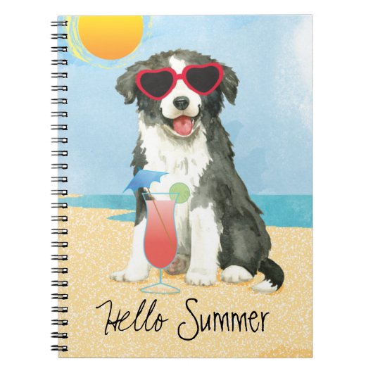 サマーコリー縁どノート ノートブック (正面)