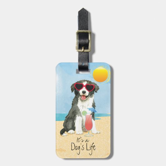 サマーコリ縁どーラゲージタグ ラゲッジタグ (正面縦)