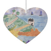 サマーコースト&フラワーエアーフレッシュナー カーエアーフレッシュナー (裏面)