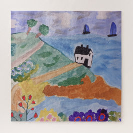 サマーコースト&フラワージグソーパズル ジグソーパズル