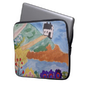 サマーコースト&フラワーズラップトップスリーブ ラップトップスリーブ (正面左)