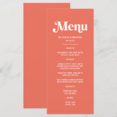 サマーコーラルメキシ結婚カン メニュー (正面/裏面)