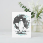 サマーゴシック幽霊とサーフボード ポストカード (スタンド正面)