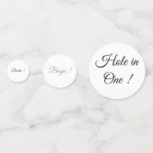 サマーゴルフスポーツ誕生日 コンフェッティ (裏面)