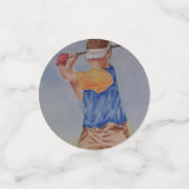 サマーゴルフスポーツ誕生日 コンフェッティ (スモール正面)