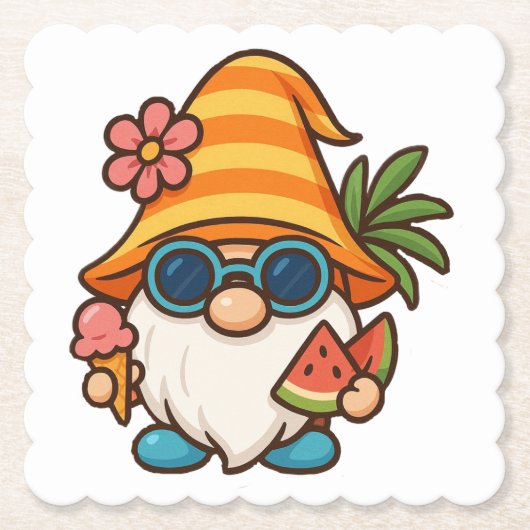 サマーゴンク ペーパーコースター (正面)