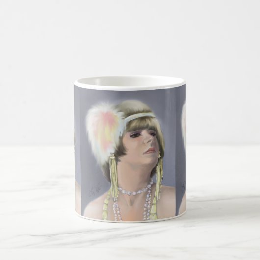 サマーサイレンポートレートマグ コーヒーマグカップ (中央)