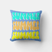 サマーサマーサマーレトロ クッション (正面)