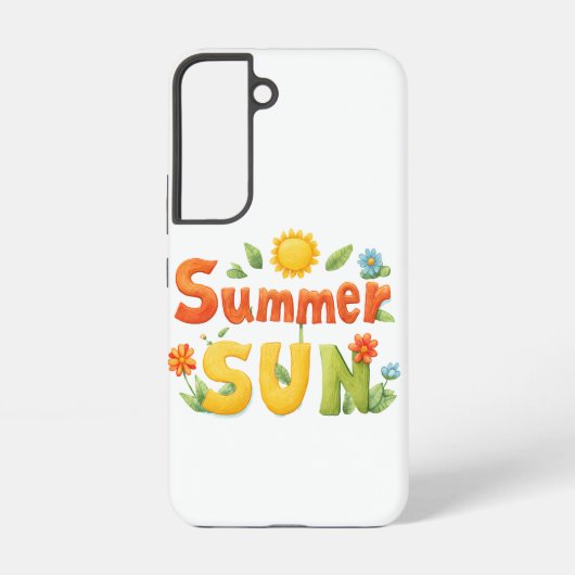 サマーサンイラストレーション SAMSUNG GALAXYケース (裏面)