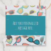 サマーサングラストリオコーラル フェイバータグ (裏面)