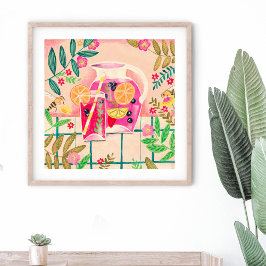 サマーサングリアカクテル応援 ポスター