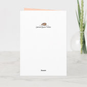 サマーサングリア誕生日応援グリーティングカード 招待状 (裏面)