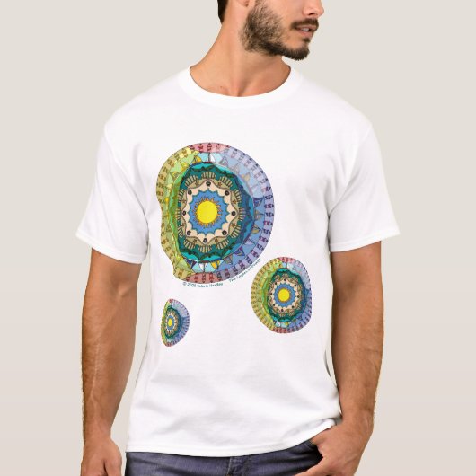 サマーサンシャインメンズライトシャツ Tシャツ (正面)