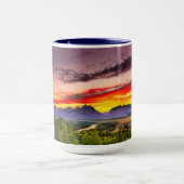サマーサンセットアットスネーク川展望台 マグカップ (中央)