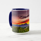 サマーサンセットアットスネーク川展望台 マグカップ (正面左)