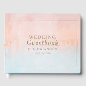 サマーサンセットウォーター結婚カラーズゲストブック ゲストブック (正面)