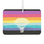 サマーサンセットカーエアーフレッシュ数々のナー カーエアーフレッシュナー (裏面)