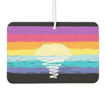 サマーサンセットカーエアーフレッシュ数々のナー