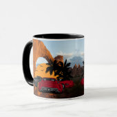 サマーサンセットスカイロードトリップビベス マグカップ (正面左)