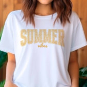 サマーサンセットディジーフローラ Tシャツ