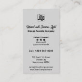 サマーサンセットデザインテンプレートサービス ロイヤリティカード (裏面)