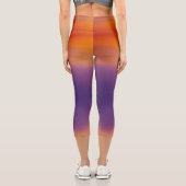 サマーサンセットハイウェストカプリス カプリレギンス (裏面)