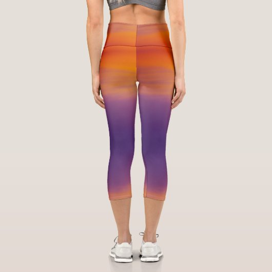 サマーサンセットハイウェストカプリス カプリレギンス (裏面)