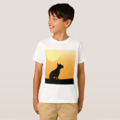 サマーサンセットブルテリア Tシャツ (正面フル)