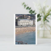 サマーサンセバスチャンビーチバスクカントリー ポストカード (スタンド正面)