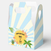 サマーサンテーマダブル誕生祝い フェイバーボックス (オープン)
