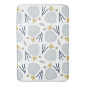 サマーサンドドルシーシェルビーチパターンビーチ バスマット (正面縦)