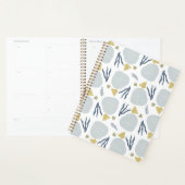 サマーサンドドルシーシェルビーチパターンビーチ プランナー手帳 (ディスプレー)