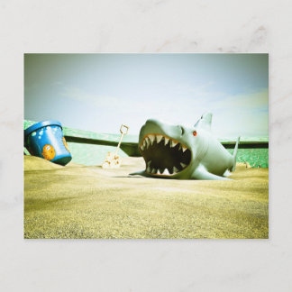 サマーサンドボックスおもしろい01はがき ポストカード