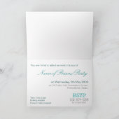 サマーサンパーティの招待状 招待状 (内部)