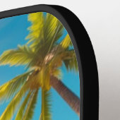 サマーサンピックボール – ブライト&ビーチパドルデ ピックルボールラケット (左詳細)