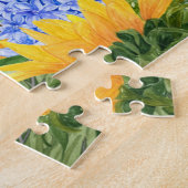 サマーサンフラワーガーデンリサ至風景 ジグソーパズル (側面)