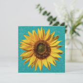 サマーサンフラワーブライダルシャワー 招待状 (スタンド正面)