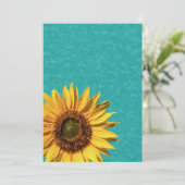 サマーサンフラワーブライダルシャワー 招待状 (スタンド正面)