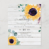 サマーサンフラワーユーカリ結婚グリーン (正面)