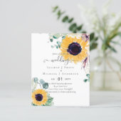 サマーサンフラワーユーカリ結婚グリーン (スタンド正面)