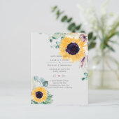 サマーサンフラワーユーカリ結婚グリーン (スタンド正面)