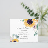 サマーサンフラワーユーカリ結婚グリーン (スタンド正面)