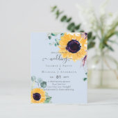 サマーサンフラワーユーカリ結婚グリーン (スタンド正面)