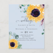 サマーサンフラワーユーカリ結婚グリーン (正面)