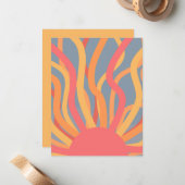 サマーサンライズ ノートカード (正面/裏面インサイチュ)