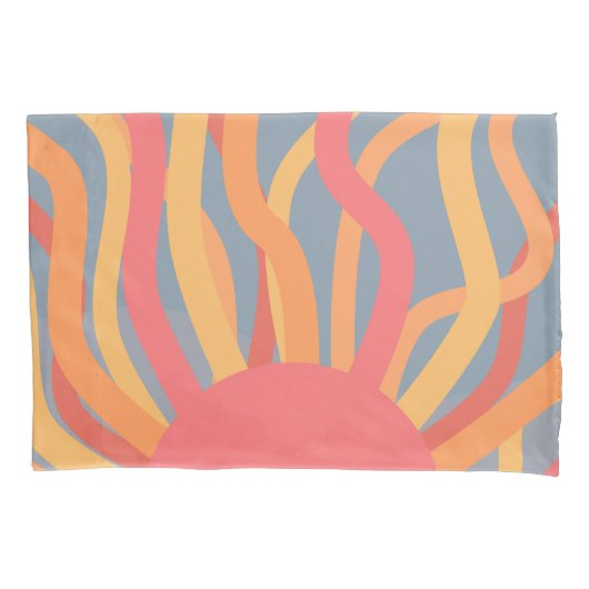 サマーサンライズ 枕カバー (正面)