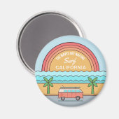 サマーサーファーカスタムの位置マグネット マグネット (正面/裏面)