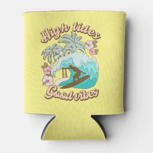 サマーサーファーグッドビベス 缶クーラー (正面)